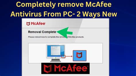 remove mcafee from hp windows 10.